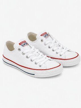 Converse Chuck Taylor All Star Low Top Shoes White M11/W13 NWT
